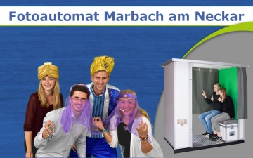 Eine Fotobox in Marbach am Neckar für Firmenevents oder Hochzeiten mieten
