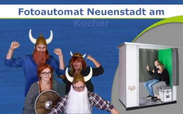 Eine Fotobox in Neuenstadt am Kocher für Firmenevents oder Hochzeiten mieten