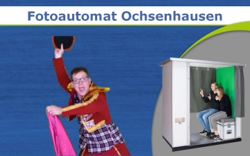 Eine Fotobox in Ochsenhausen für Firmenevents oder Hochzeiten mieten