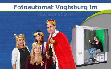 Eine Fotobox in Vogtsburg im Kaiserstuhl für Firmenevents oder Hochzeiten mieten
