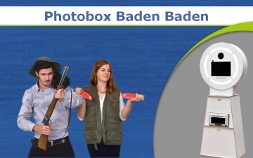 Eine Photobox mit Drucker in Baden-Baden mieten