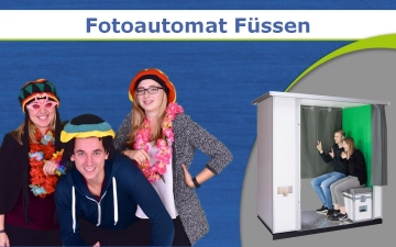 Fotoautomat - Fotobox mieten Füssen
