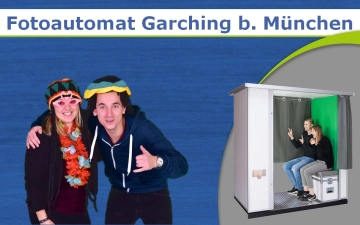 Fotoautomat - Fotobox mieten Garching bei München