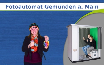 Fotoautomat - Fotobox mieten Gemünden am Main
