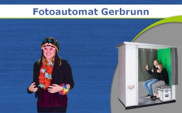 Fotoautomat - Fotobox mieten Gerbrunn