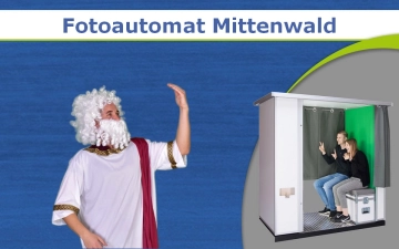 Fotoautomat - Fotobox mieten Mittenwald