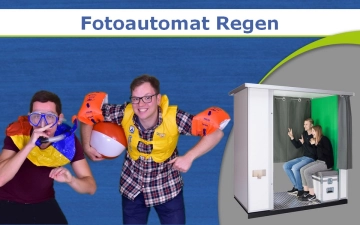 Fotoautomat - Fotobox mieten Regen