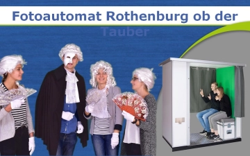 Fotoautomat - Fotobox mieten Rothenburg ob der Tauber