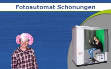 Fotoautomat - Fotobox mieten Schonungen