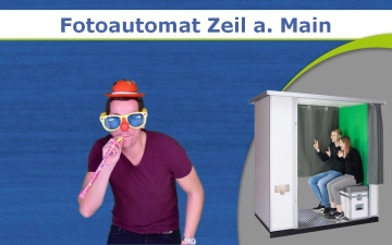 Fotoautomat - Fotobox mieten Zeil am Main