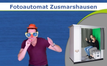 Fotoautomat - Fotobox mieten Zusmarshausen