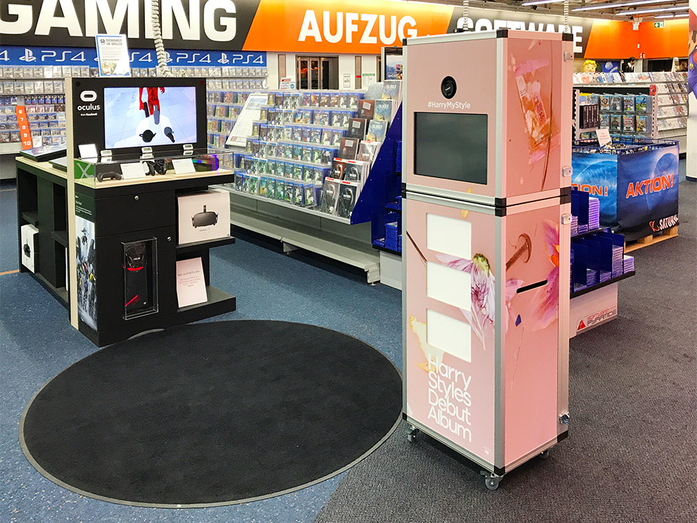 Professionelles Fotobox-System mieten