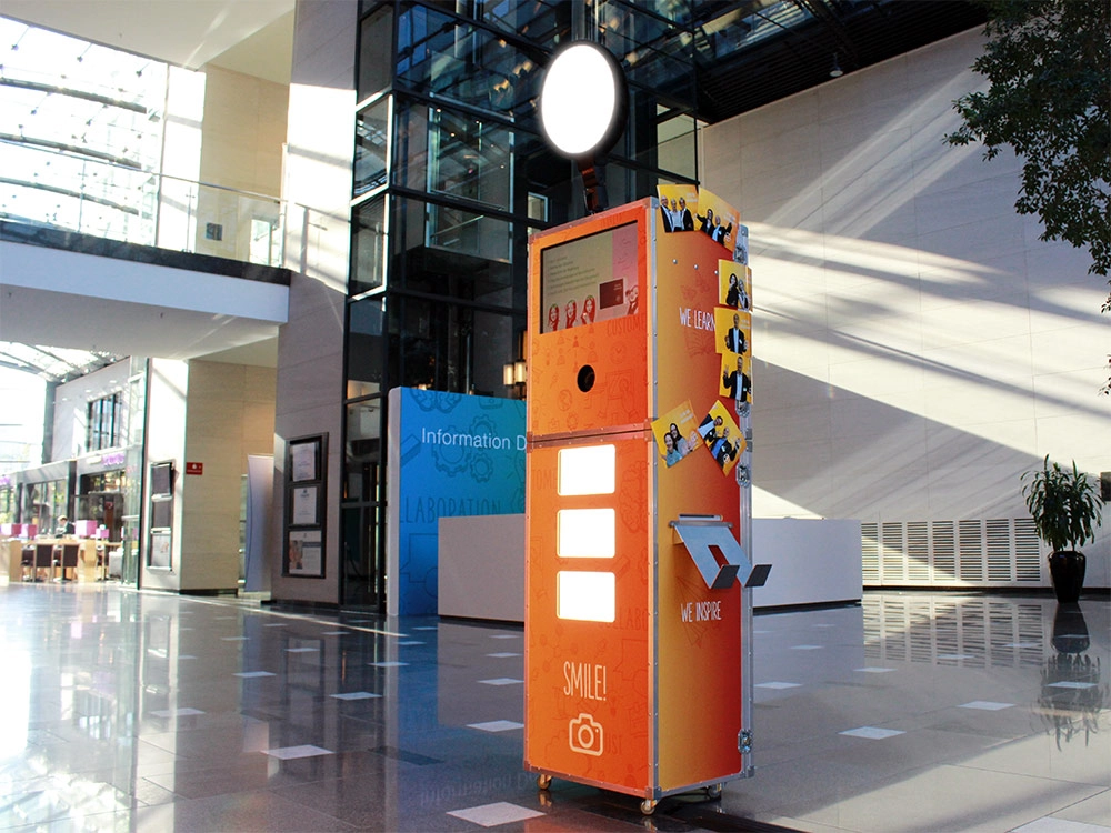 Professionelle Fotobox
