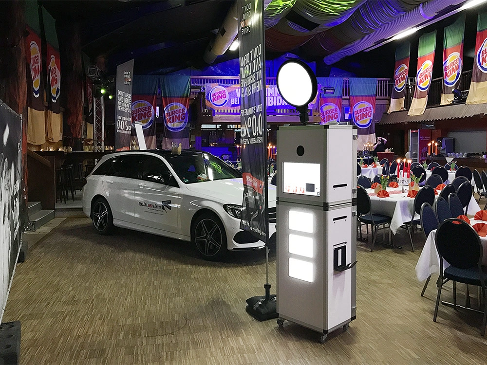 Eine Fotobox für Events ausleihen Professionelles Fotobox-System für Events mieten