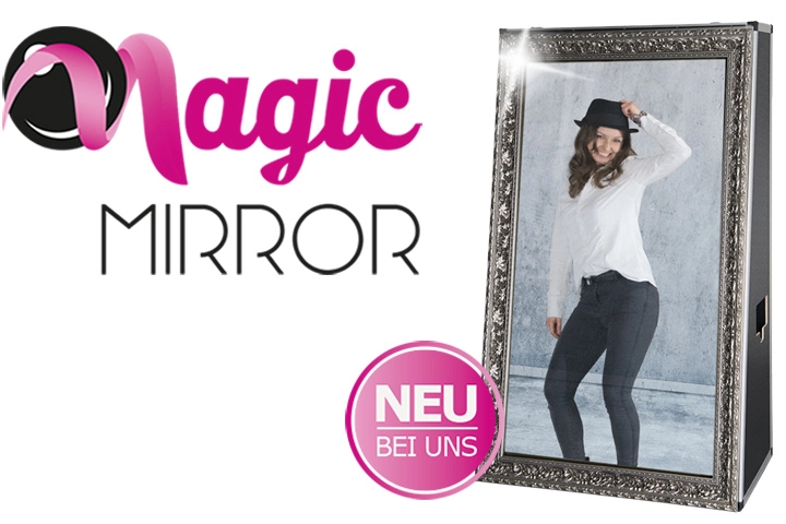 Fotospiegel mieten Mirow - Magic Mirror
