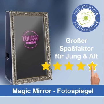 In Adelsheim einen Magic Mirror Fotospiegel mieten
