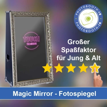 In Adendorf einen Magic Mirror Fotospiegel mieten