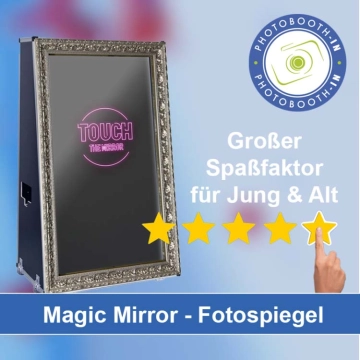 In Affing einen Magic Mirror Fotospiegel mieten