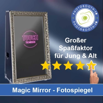 In Ahrensbök einen Magic Mirror Fotospiegel mieten