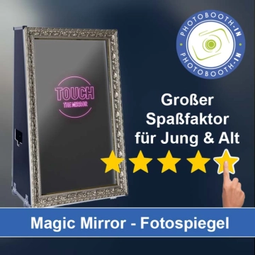In Ahrensburg einen Magic Mirror Fotospiegel mieten