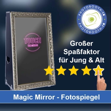 In Aichwald einen Magic Mirror Fotospiegel mieten