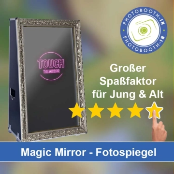 In Aiterhofen einen Magic Mirror Fotospiegel mieten