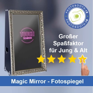 In Aken (Elbe) einen Magic Mirror Fotospiegel mieten
