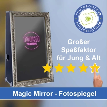 In Albbruck einen Magic Mirror Fotospiegel mieten