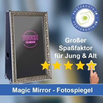 In Albersdorf (Holstein) einen Magic Mirror Fotospiegel mieten