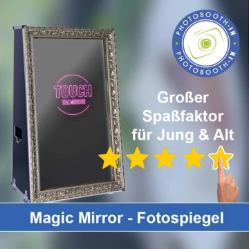 In Albershausen einen Magic Mirror Fotospiegel mieten