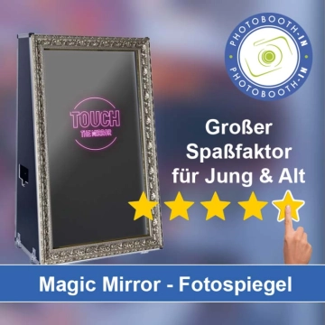 In Alfdorf einen Magic Mirror Fotospiegel mieten