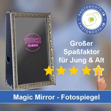 In Alfhausen einen Magic Mirror Fotospiegel mieten