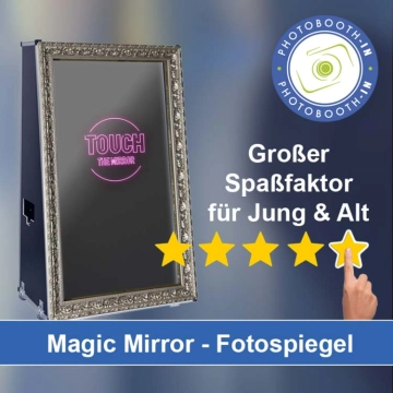 In Alfter einen Magic Mirror Fotospiegel mieten