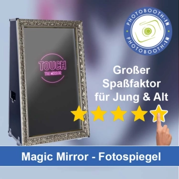 In Allersberg einen Magic Mirror Fotospiegel mieten