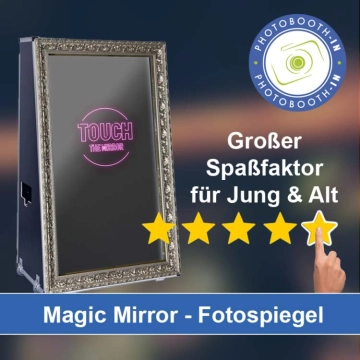 In Alpirsbach einen Magic Mirror Fotospiegel mieten
