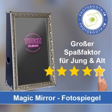 In Alsfeld einen Magic Mirror Fotospiegel mieten