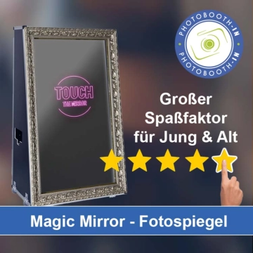 In Altbach einen Magic Mirror Fotospiegel mieten
