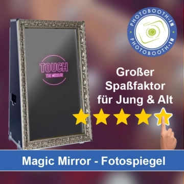 In Altdorf bei Nürnberg einen Magic Mirror Fotospiegel mieten