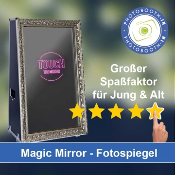 In Alteglofsheim einen Magic Mirror Fotospiegel mieten