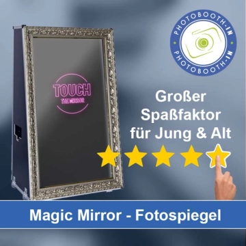 In Altena einen Magic Mirror Fotospiegel mieten