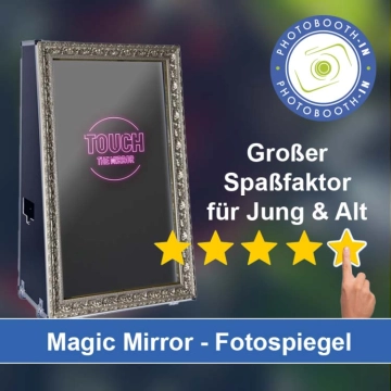 In Altenbeken einen Magic Mirror Fotospiegel mieten