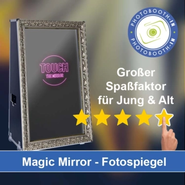In Altenkunstadt einen Magic Mirror Fotospiegel mieten
