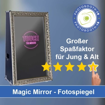 In Altenstadt (Iller) einen Magic Mirror Fotospiegel mieten