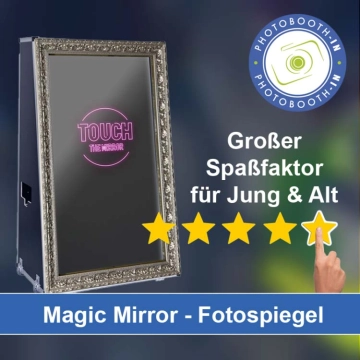 In Altenstadt (Oberbayern) einen Magic Mirror Fotospiegel mieten