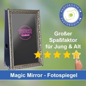 In Altensteig einen Magic Mirror Fotospiegel mieten