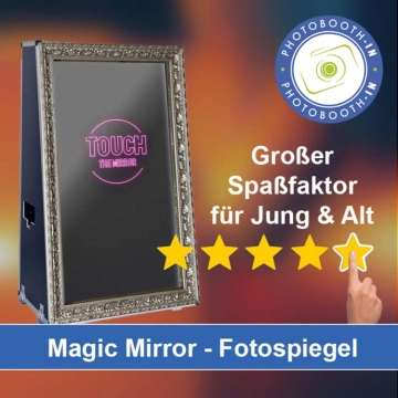 In Altentreptow einen Magic Mirror Fotospiegel mieten
