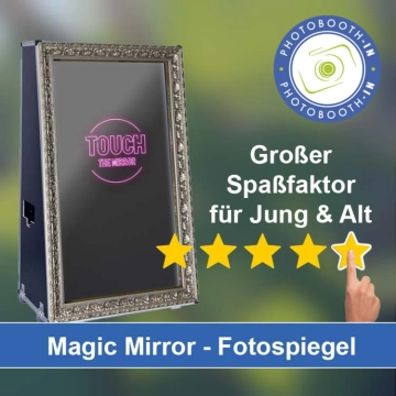 In Althengstett einen Magic Mirror Fotospiegel mieten