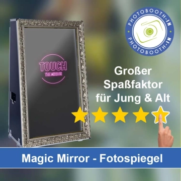 In Althütte einen Magic Mirror Fotospiegel mieten