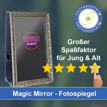 In Altlußheim einen Magic Mirror Fotospiegel mieten