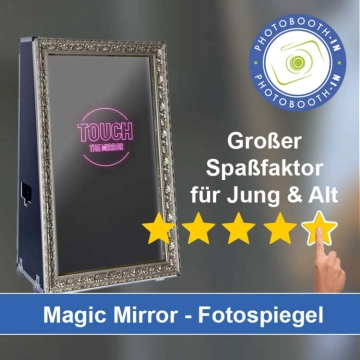 In Altmannstein einen Magic Mirror Fotospiegel mieten